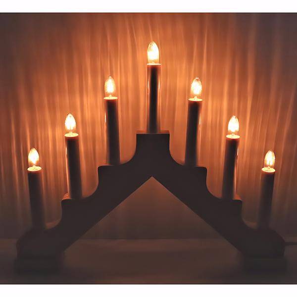 Star Trading 28610 Ada Swedish Candelabra / Candlestick